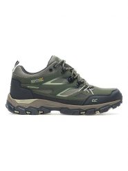 Regatta Buty turystyczne "Holcombe III" w kolorze khaki rozmiar: 46. Brązowe buty trekkingowe Regatta, bez wzorów, z materiału, bez zapięcia, outdoorowe. Za 196.70 zł.