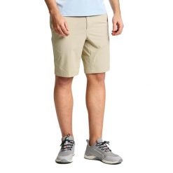 Szorty Chino Slam Tech Dorosłych. Brązowe krótkie spodenki sportowe SLAM, l, bez wzorów, z elastanu. Za 368.99 zł.