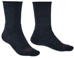 BRIDGEDALE Skarpety męskie HIKE MID MERINO C-L (44-47)-Granatowy. Niebieskie skarpetki sportowe Bridgedale, bez wzorów, z elastanu. Za 82.85 zł.