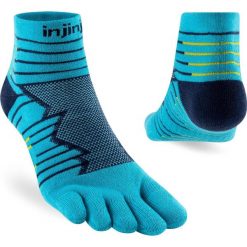 Skarpety do biegania Injinji Ultra Run Mini-Crew. Niebieskie skarpety Injinji, bez wzorów. Za 88.99 zł.