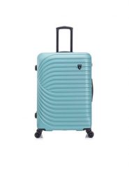 Semi Line Walizka średnia T5862-2 Zielony. Zielone walizki Semi-line, bez wzorów, z tworzywa sztucznego, średnie. Za 239.99 zł.