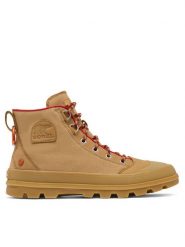 Sorel Sneakersy SCOUT N ABOUT™ Men's Mid Sneaker 2125971 Brązowy. Brązowe buty sportowe casual Sorel, bez wzorów, z materiału, bez zapięcia. Za 359.99 zł.