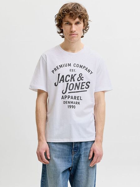 Jack & Jones Koszulka "Bluzane" w kolorze białym rozmiar: M. Białe bezrękawniki Jack & Jones, m, bez wzorów, z bawełny, bez kołnierzyka, bez ramiączek. Za 57.60 zł.