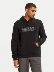 Rossignol Bluza RLNMS01 Czarny Regular Fit. Czarne bluzy Rossignol, m, bez wzorów, z bawełny, bez kaptura. Za 419.00 zł.