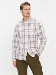 Tommy Jeans Koszula Poplin DM0DM18968 Kolorowy Regular Fit. Koszule Tommy Jeans, m, bez wzorów, z bawełny, bez kołnierzyka, bez ramiączek. Za 199.99 zł.
