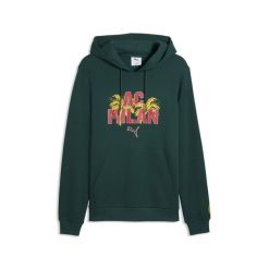 Męska bluza z kapturem AC Milan FtblCulture PUMA. Zielone bluzy z kapturem Puma, m, bez wzorów, z kapturem. Za 279.00 zł.