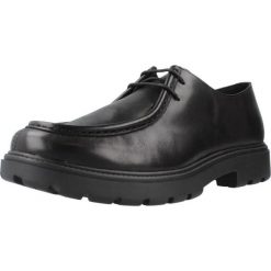 Buty GEOX U SPHERICA EC7 Czarny. Czarne buty turystyczne Geox, bez wzorów, ze skóry, bez zapięcia, na fitness i siłownię. Za 352.99 zł.