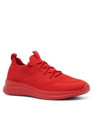 Sprandi Sneakersy FLEXI MP-S23R241A-8 Czerwony. Czerwone buty sportowe casual Sprandi, bez wzorów, z materiału, bez zapięcia. Za 89.99 zł.