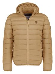 Geographical Norway Kurtka pikowana w kolorze jasnobrązowym rozmiar: 3XL. Brązowe kurtki Geographical Norway, xl, bez wzorów, bez kaptura. Za 132.67 zł.