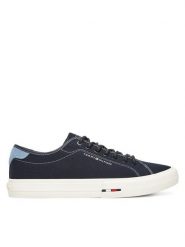 Tommy Hilfiger Tenisówki Hi Vulc Street Canvas FM0FM05515 Granatowy. Niebieskie trampki Tommy Hilfiger, m, bez wzorów, bez zapięcia. Za 399.99 zł.