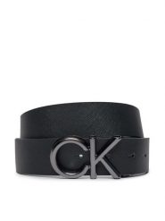 Calvin Klein Pasek Męski Adj Ck Metal Saffiano 35Mm K50K511567 Czarny. Czarne paski CALVIN KLEIN, bez wzorów, ze skóry. Za 179.99 zł.