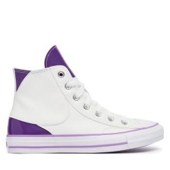Trampki Converse. Białe trampki Converse, bez wzorów, bez zapięcia. Za 379.99 zł.