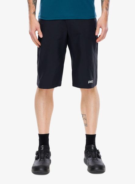 Spodenki rowerowe POC Motion Shorts - uranium black S. Czarne spodenki rowerowe POC, l, bez wzorów, z materiału, rowerowe. Za 368.99 zł.