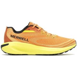 Buty do biegania męskie Merrell Morphlite. Brązowe buty do biegania Merrell, bez wzorów, bez zapięcia, do biegania. Za 399.99 zł.
