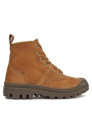Palladium Trapery Pallabrousse Hi Wp 77983-257-M Brązowy. Brązowe trapery Palladium, ze skóry, bez zapięcia. Za 769.99 zł.