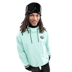 Kurtka snowboardowa męska W1 Iceberg. Niebieskie kurtki narciarskie i snowboardowe SIROKO, na zimę, m, bez wzorów, z softshellu, bez kaptura. W wyprzedaży za 295.00 zł.