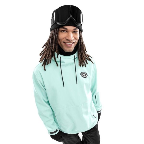 Kurtka snowboardowa męska W1 Iceberg. Niebieskie kurtki narciarskie i snowboardowe SIROKO, na zimę, m, bez wzorów, z softshellu, bez kaptura. W wyprzedaży za 295.00 zł.