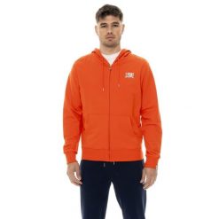 Bluza z bawełna z kaptur na siłownia na czas wolny. Brązowe bluzy LEONE 1947 APPAREL, bez wzorów, z bawełny, bez kaptura. W wyprzedaży za 124.24 zł.