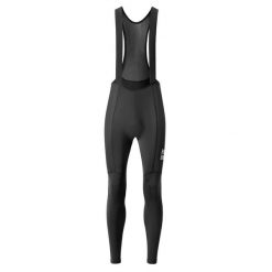 Wyściełane i oddychające spodenki rowerowe z paskami na szelkach ROCKBROS. Czarne spodenki rowerowe ROCKBROS, l, bez wzorów, z elastanu, na fitness i siłownię. Za 199.64 zł.