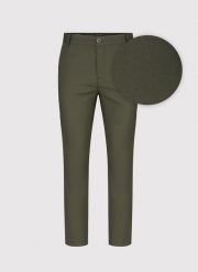 PAKO LORENTE – Zielone gładkie spodnie męskie P24SF-WX-003-Z-0 - Pako Lorente. Zielone spodnie materiałowe Pako Lorente, na co dzień, na wiosnę, l, bez wzorów, z bawełny, casualowe. Za 119.99 zł.