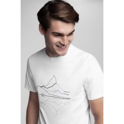 Koszulka męska Kamil Stoch Collection TSM506 - biały. T-shirty marki 4F. W wyprzedaży za 49.99 zł.