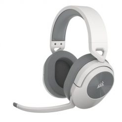 Corsair HS55 WIRELESS Zestaw słuchawkowy Bezprzewodowy Opaska na głowę Gaming Bluetooth Biały. Białe słuchawki bezprzewodowe CORSAIR. Za 546.99 zł.