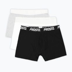 Bokserki męskie PROSTO Boxers 3 pary. Bokserki Prosto., l, bez wzorów. Za 109.99 zł.