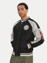 Alpha Industries Kurtka bomber Japan Warrior Souvenir 146101 Czarny Regular Fit. Czarne kurtki Alpha Industries, l, bez wzorów, z syntetyku, bez kaptura. Za 829.99 zł.