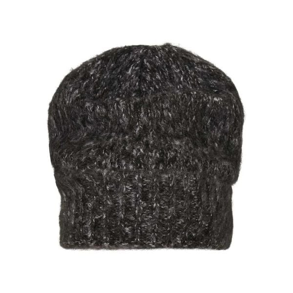 Czapka Akryl. Szare czapki zimowe FLEXFIT, bez wzorów. Za 75.99 zł.