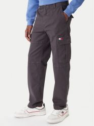 Tommy Jeans Spodnie materiałowe Sonny DM0DM22651 Szary Slim Fit. Szare spodnie materiałowe Tommy Jeans, m, bez wzorów, z bawełny. Za 449.99 zł.