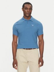 Barbour Polo Original Sports MML0358BU67 Niebieski Tailored Fit. Niebieskie koszulki polo Barbour, m, bez wzorów, z bawełny, bez kołnierzyka, bez ramiączek. Za 189.99 zł.