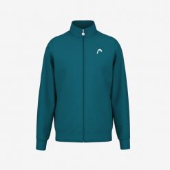 Kurtka z dresu Head Breaker. Niebieskie kurtki Head, s, bez wzorów, z dresówki, bez kaptura. W wyprzedaży za 324.00 zł.