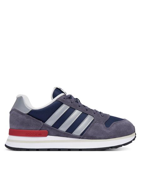 Adidas Sneakersy Zx 500 Rs KI9811 Granatowy. Niebieskie buty sportowe casual Adidas, bez wzorów, z materiału, bez zapięcia. Za 349.99 zł.