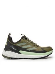 Adidas Sneakersy Terrex Free Hiker 2.0 Low GORE-TEX Hiking IE5104 Zielony. Zielone buty sportowe casual Adidas, bez wzorów, z gore-texu, bez zapięcia. Za 899.99 zł.