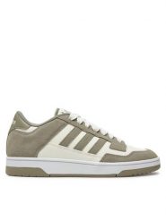 Adidas Sneakersy Rapid Court Low JP5243 Szary. Szare buty sportowe casual Adidas, bez wzorów, ze skóry, bez zapięcia. Za 209.99 zł.