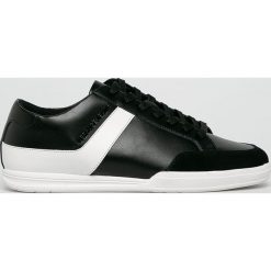 Versace Jeans - Buty. Czarne buty sportowe casual Versace Jeans, bez wzorów, z gumy, bez zapięcia. W wyprzedaży za 369.90 zł.