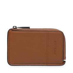 Mały Portfel Męski Gino Rossi. Brązowe portfele Gino Rossi, bez wzorów. Za 39.99 zł.