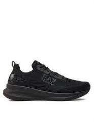 EA7 Emporio Armani Sneakersy X8X149 XK349 T776 Czarny. Czarne buty sportowe casual EA7 Emporio Armani, bez wzorów, z materiału, bez zapięcia. Za 469.99 zł.