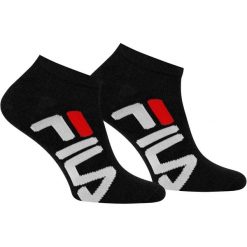 Skarpety unisex FILA invisible socks 2 pary. Czarne skarpety Fila, bez wzorów. Za 21.99 zł.