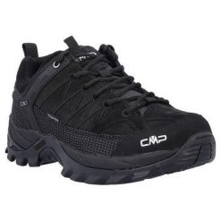 Buty trekkingowe męskie CMP Rigel Low Trekking Wp. Brązowe buty turystyczne CMP, bez wzorów, z gumy, bez zapięcia, trekkingowe. W wyprzedaży za 359.99 zł.