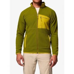 Kurtka polarowa Columbia Fast Trek Overlay Full Zip. Zielone buty trekkingowe Columbia, bez wzorów, z polaru, bez zapięcia. Za 309.69 zł.