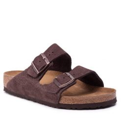 Klapki Birkenstock. Brązowe klapki Birkenstock. Za 439.99 zł.