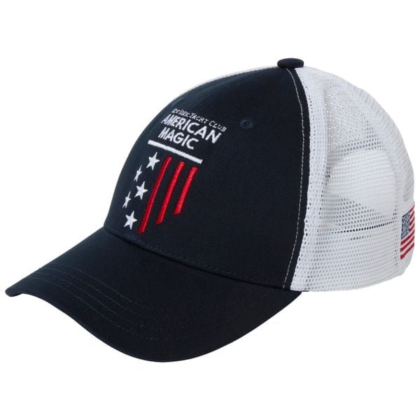 Czapka Trucker Helly Hansen AM. Niebieskie czapki z daszkiem Helly Hansen, na lato, bez wzorów. Za 180.00 zł.