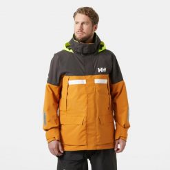 Kurtka Helly Hansen Pier 4.0. Brązowe kurtki Helly Hansen, bez wzorów, bez kaptura. Za 1,172.50 zł.