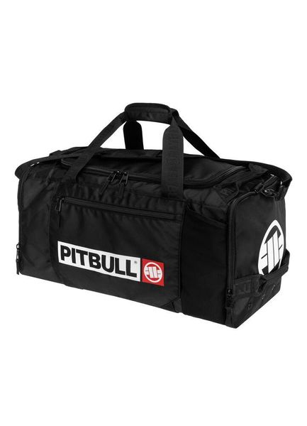 Torba Treningowa Fight Hilltop Sportowa torba. Białe torby na ramię PITBULL, bez wzorów, z materiału, na ramię, duże, z nadrukiem, bez dodatków. Za 249.00 zł.