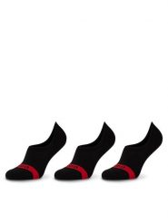 HUGO Skarpety krótkie 50514916 Czarny. Czarne skarpety Hugo, bez wzorów, z bawełny. Za 79.99 zł.