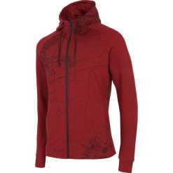 Bluza męska BLM213 - ciemna czerwień. Bluzy z kapturem marki 4F. W wyprzedaży za 129.99 zł.