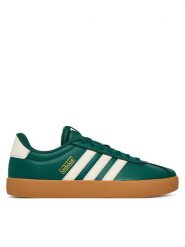 Adidas Sneakersy Vl Court 3.0 Shoes KI2115 Zielony. Zielone buty sportowe casual Adidas, bez wzorów, ze skóry, bez zapięcia. Za 299.99 zł.