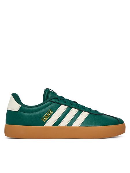 Adidas Sneakersy Vl Court 3.0 Shoes KI2115 Zielony. Zielone buty sportowe casual Adidas, bez wzorów, ze skóry, bez zapięcia. Za 299.99 zł.