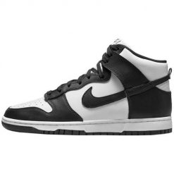 Buty koszykarskie męskie Nike Dunk High. Czarne buty do koszykówki Nike, bez zapięcia, do koszykówki. Za 631.00 zł.